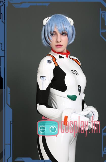  модифицировано версия оригинал фотосъемка Ayanami Rei штекер костюм костюмы + украшение для волос Neon Genesis Evangelion TV версия PU кожа способ способ ( парик обувь продается отдельно )