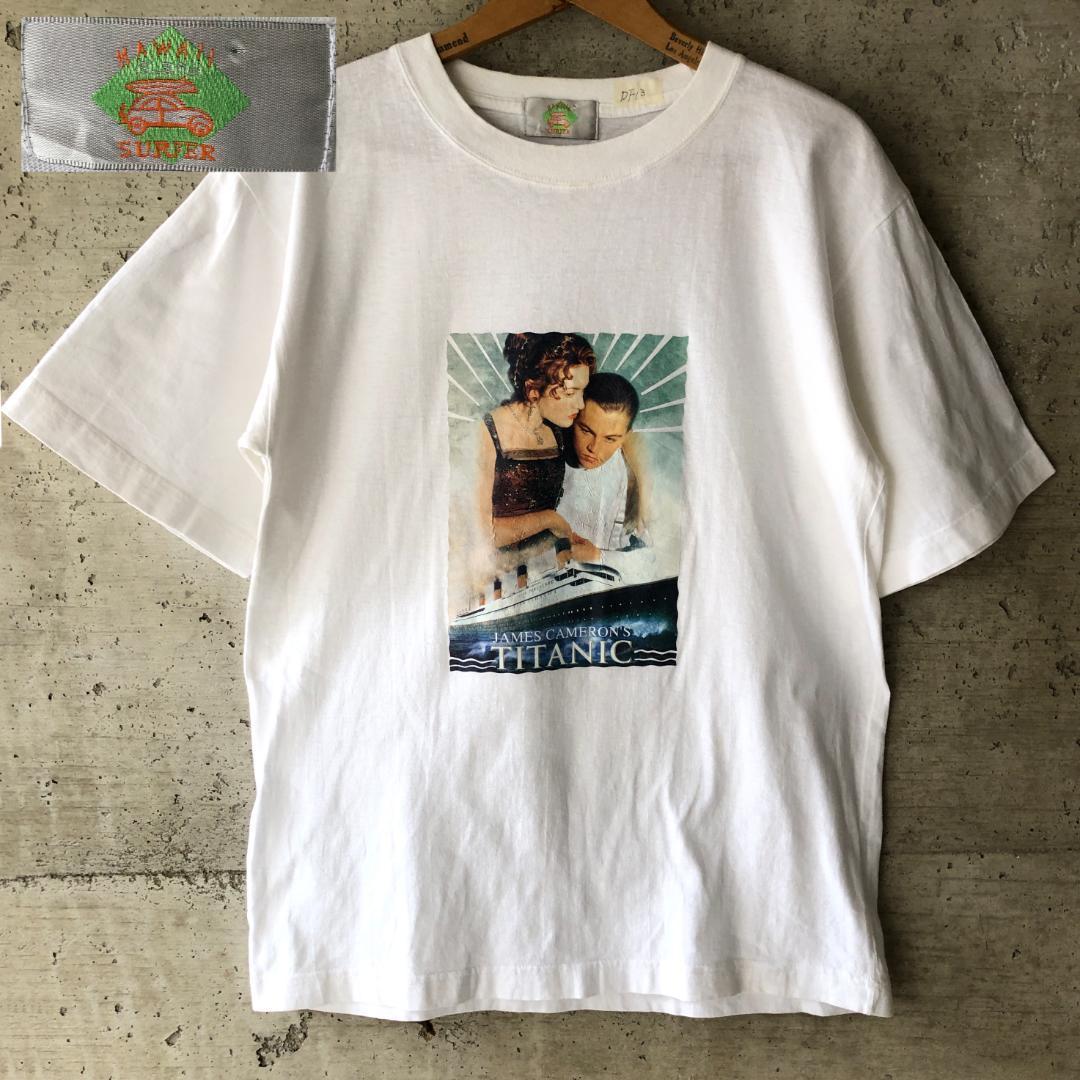 おトク】 【DF13】 Tシャツ 映画 ムービーT タイタニック レオナルド