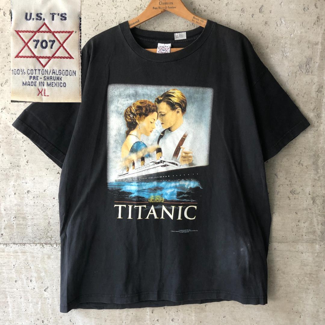 【DF22】映画 ムービーT タイタニック ヴィンテージ Tシャツ 1998年