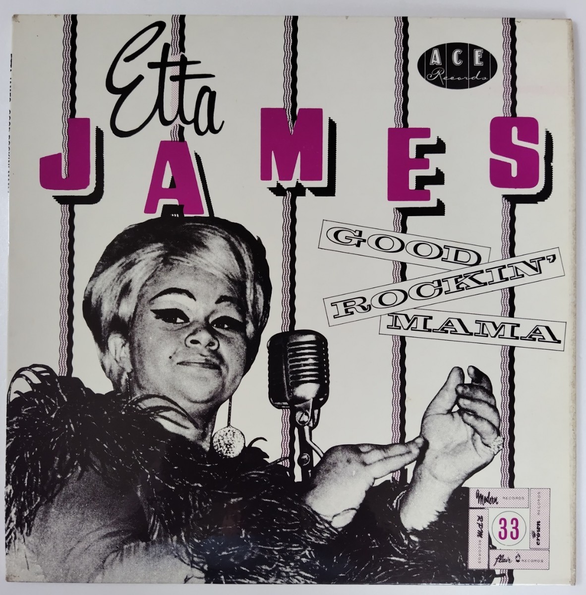 Etta James Good Rockin' Mama 25センチ アナログ盤 英国盤 モノラル Ace Recordsの画像1