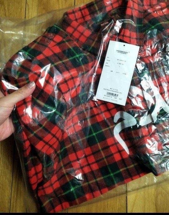 完売人気商品Supreme UNDERCOVER flannel shirt 赤