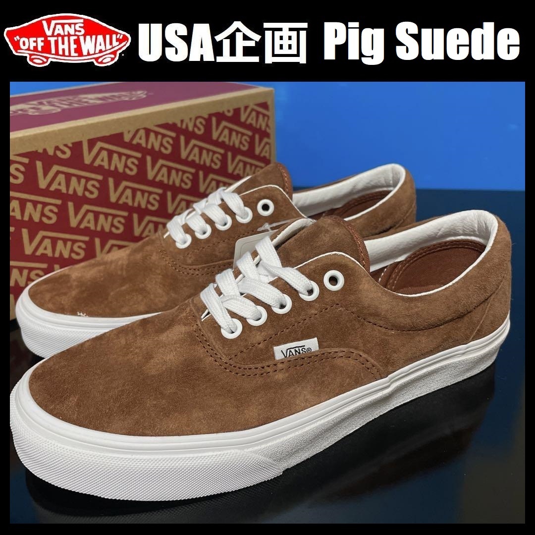 29.0cm/US11 ★ 新品 VANS USA企画 撥水 エラ ピッグ スエード スウェード スニーカー バンズ ヴァンズ ERA PIG SUEDE レザー 天然皮革_画像1