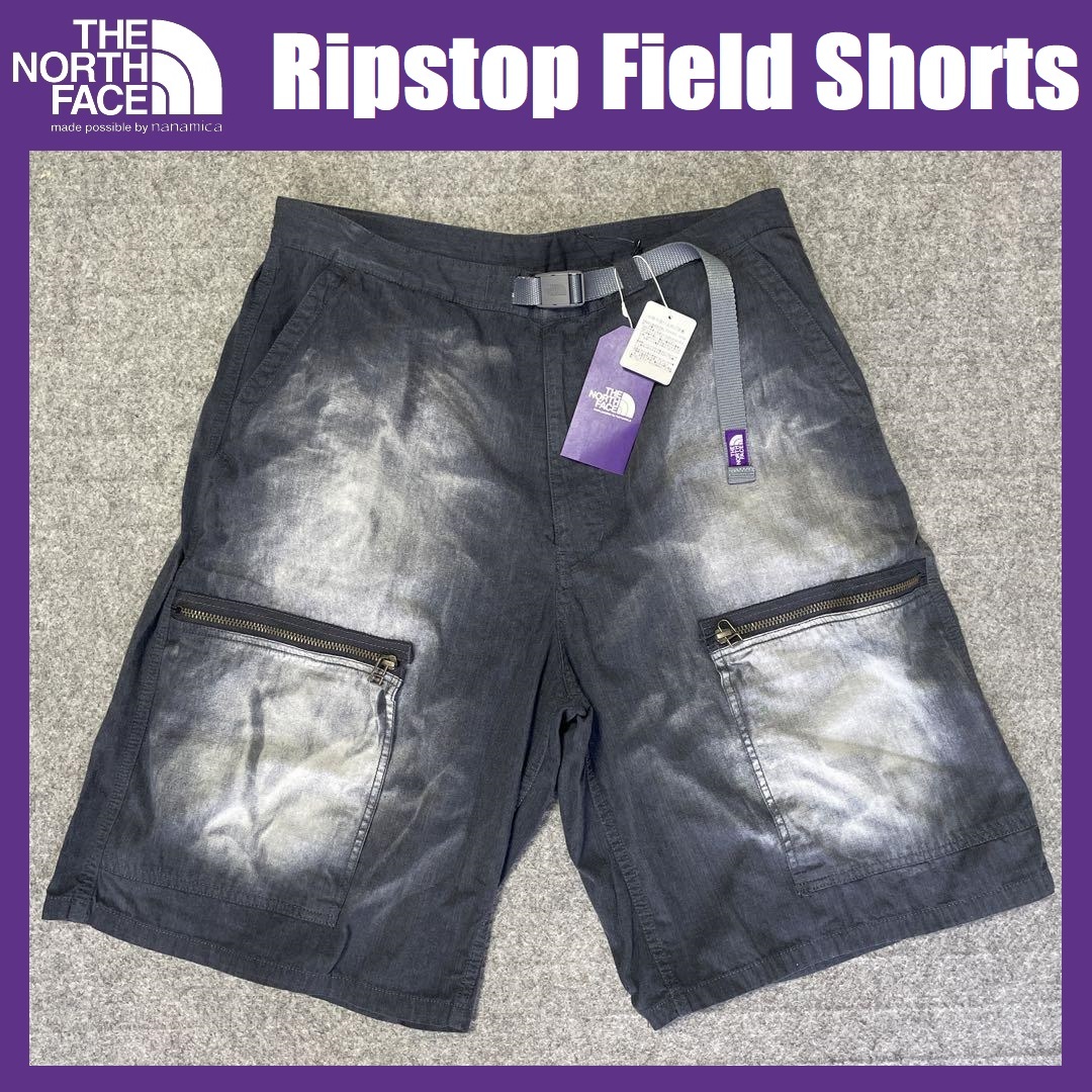 W34 / XL ★新品 THE NORTH FACE PURPLE LABEL(nanamica) ★ リップストップフィールド ショーツ ハーフパンツ ★ ノースフェイス NT4200N