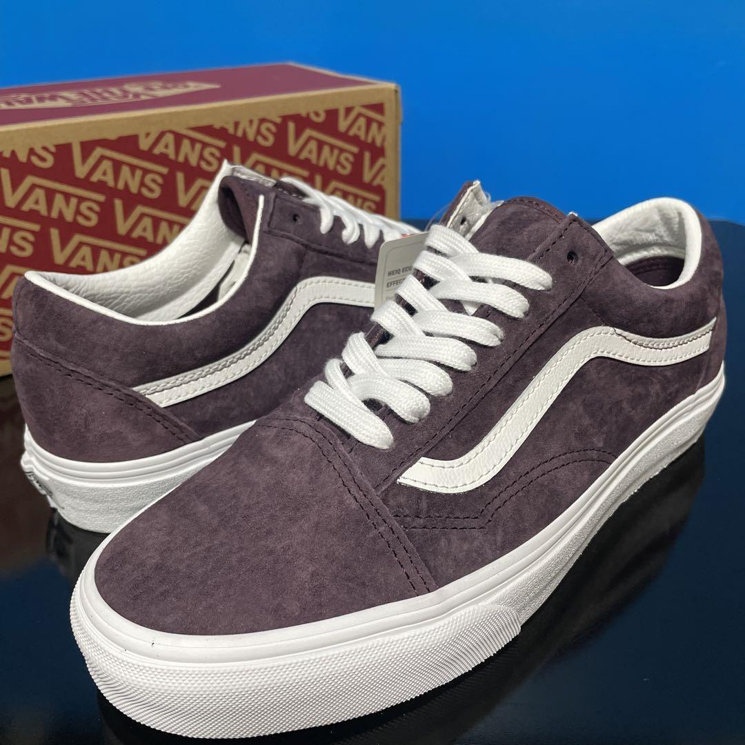 28.5cm ★新品 VANS OLD SKOOL PIG SUEDE スウェード スニーカー バンズ ヴァンズ オールド スクール 撥水 ピッグスウェード VN0A5JMIBEF_画像3