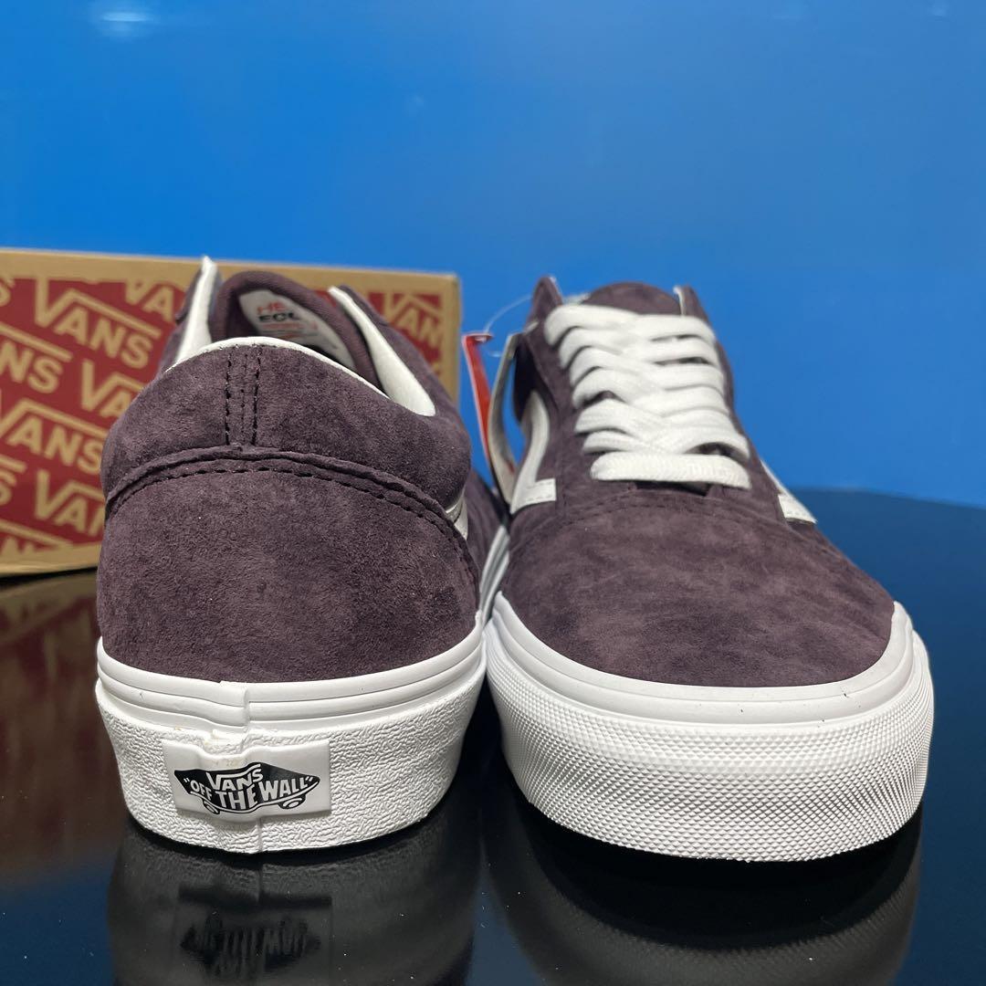 28.5cm ★新品 VANS OLD SKOOL PIG SUEDE スウェード スニーカー バンズ ヴァンズ オールド スクール 撥水 ピッグスウェード VN0A5JMIBEF_画像4