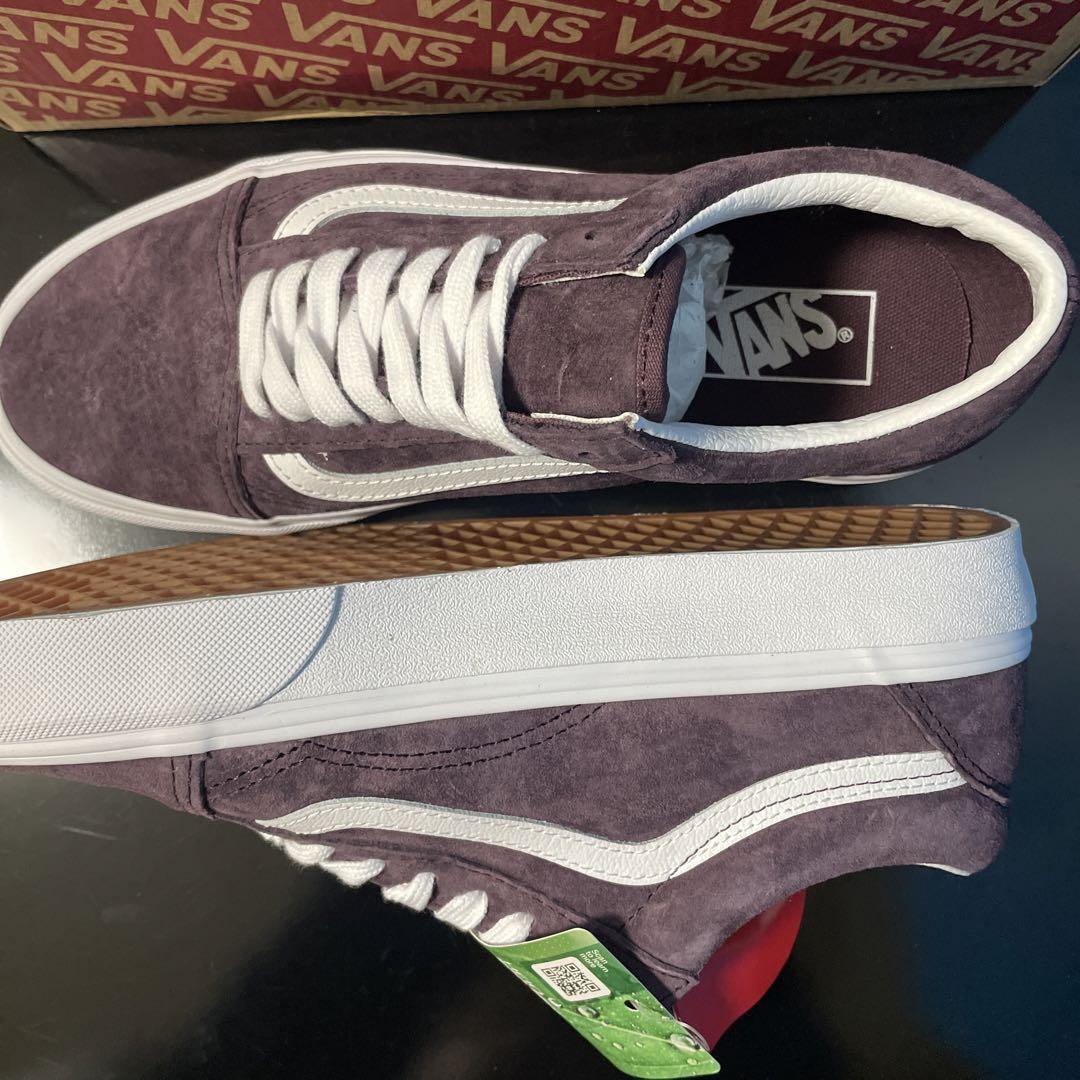 28.0cm ★新品 VANS OLD SKOOL PIG SUEDE スウェード スニーカー バンズ ヴァンズ オールド スクール 撥水 ピッグスウェード VN0A5JMIBEF_画像6