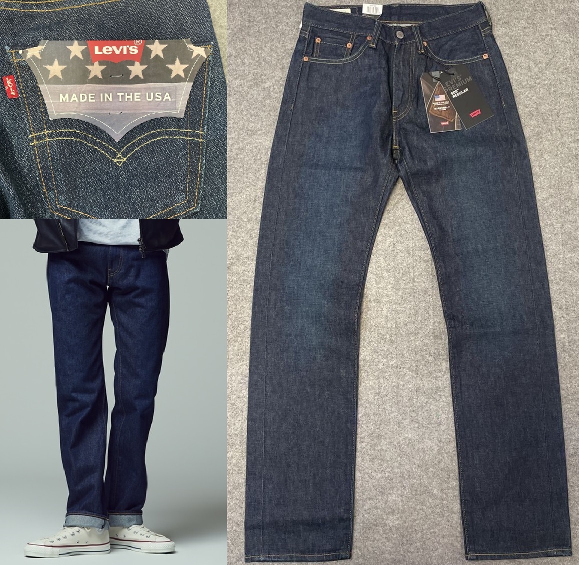 W36 定価22000円 新品 LEVI'S リーバイス 505 セルビッジ 赤耳 W36 定価22000円 新品 LEVI'S リーバイス 505 セルビッジ 赤耳