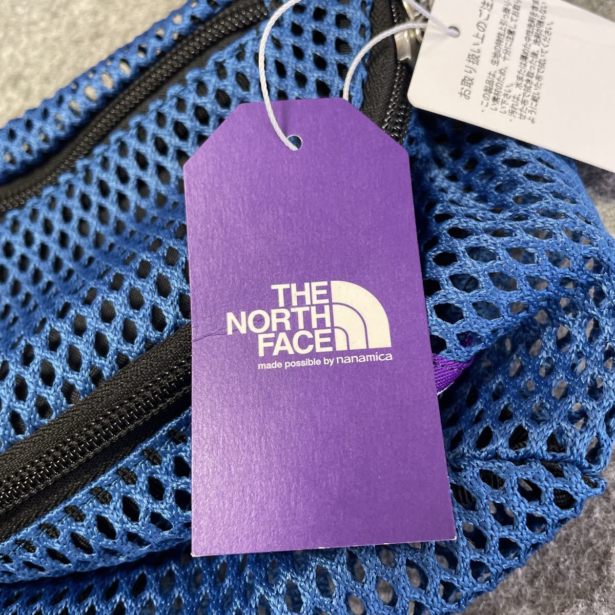 新品 ★ ノースフェイス パープルレーベル メッシュ ウエスト ボディー バッグ ショルダー THE NORTH FACE PURPLE LABEL NN7210N_画像6