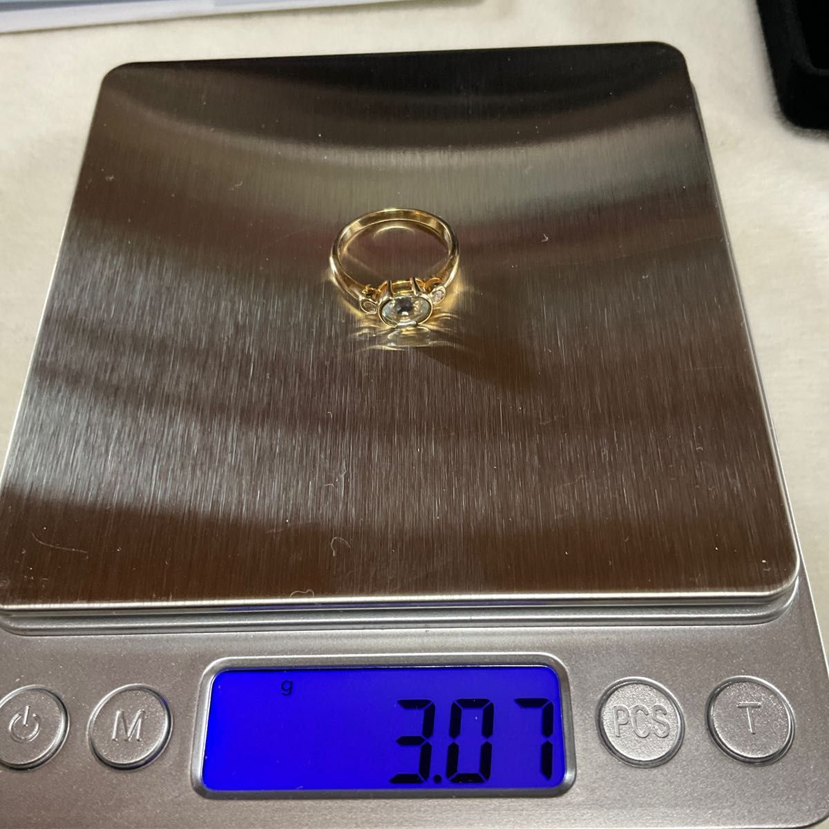 18金 アクアマリンリング 鑑別書付き | noonanwaste.com