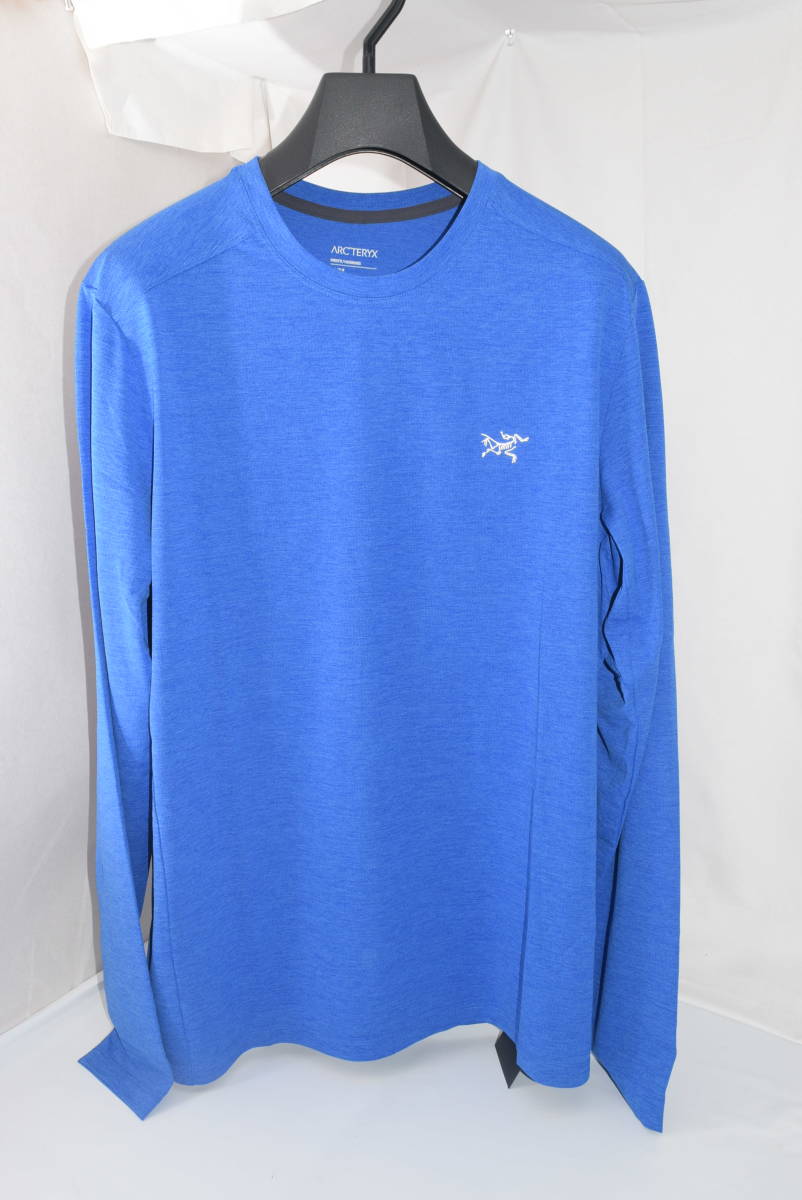 ☆新品未使用☆アークテリクス ARC’TERYX 長袖 Tシャツ CORMAC CREW LS☆29124☆ブルー☆Mサイズ 肩幅45㎝ 身幅57㎝ 着丈69㎝ 袖丈67㎝_画像8