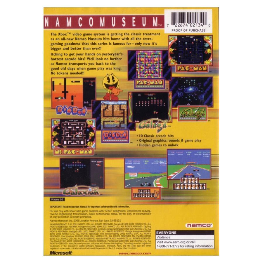 *[ North America version xbox]Namco Museum( used ) Namco Mu jiam Namco Classic collection 