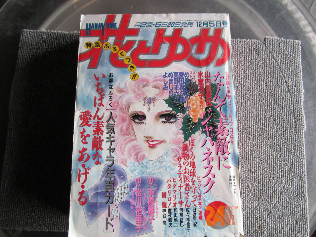 【USED・レトロコミック】花とゆめ 1988年 12月5日号 白泉社の画像1