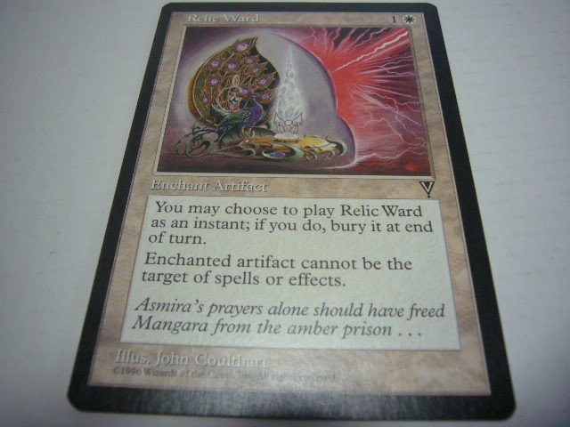 マジック MAGIC トレーディングカード Relic Ward_画像1