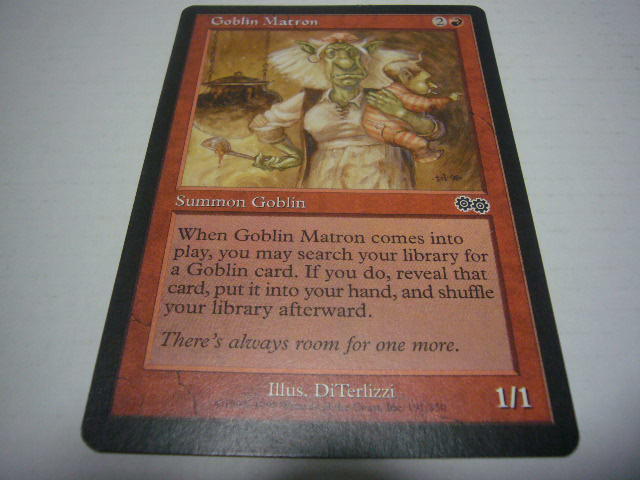 マジック MAGIC トレーディングカード Goblin Matron_画像1