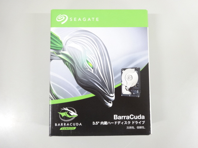 新品未開封SEAGATE シーゲートBarraCuda 3.5 内蔵ハードディスク