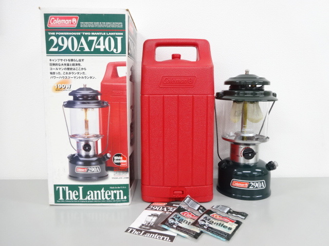 新品 未使用品 04年製 Coleman コールマン The Lantern ツーマントル