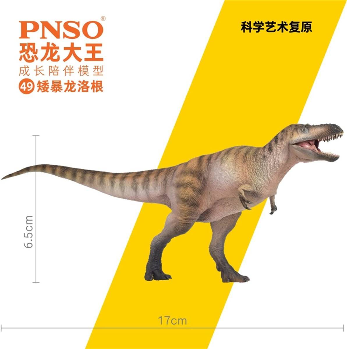 PNSO 成長シリーズ 49 ナノティラヌス ティラノサウルス類 恐竜 動物 リアル フィギュア PVC おもちゃ恐竜好き 誕生日 プレゼント 17cm級_画像2