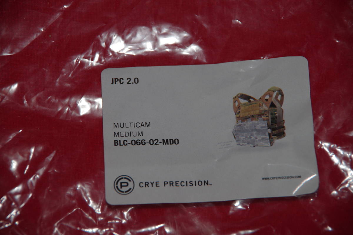 実物！新品！マルチカム！【Crye Precision JPC2.0 (M)】 AVS CPC JPC multicamの画像5