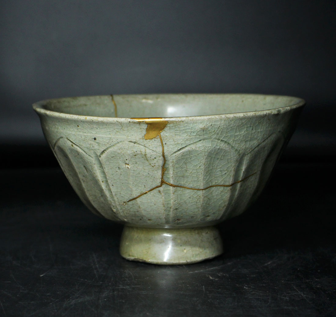 銘品 朝鮮美術高麗青磁蓮弁紋茶碗 箱有 | normanhubbard.com