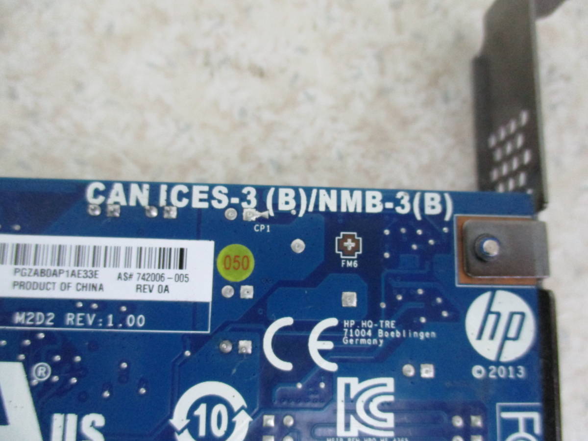 HP CAN ICES-3(B)/NMB-3(B) SSD カード★SSD無し★ ★動作品★ NO:254/2の画像6