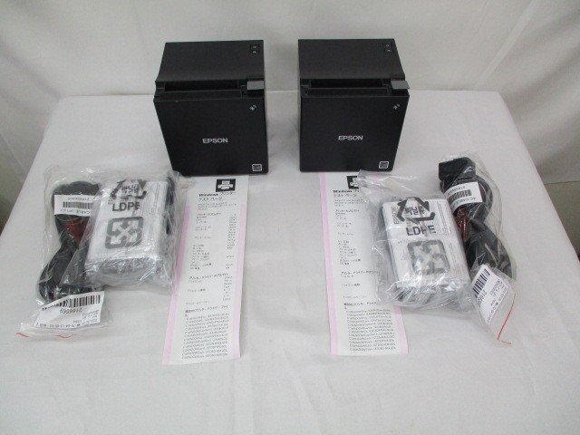2台 EPSON エプソン レシートプリンタ レジスタ TM-m30 Bluetooth