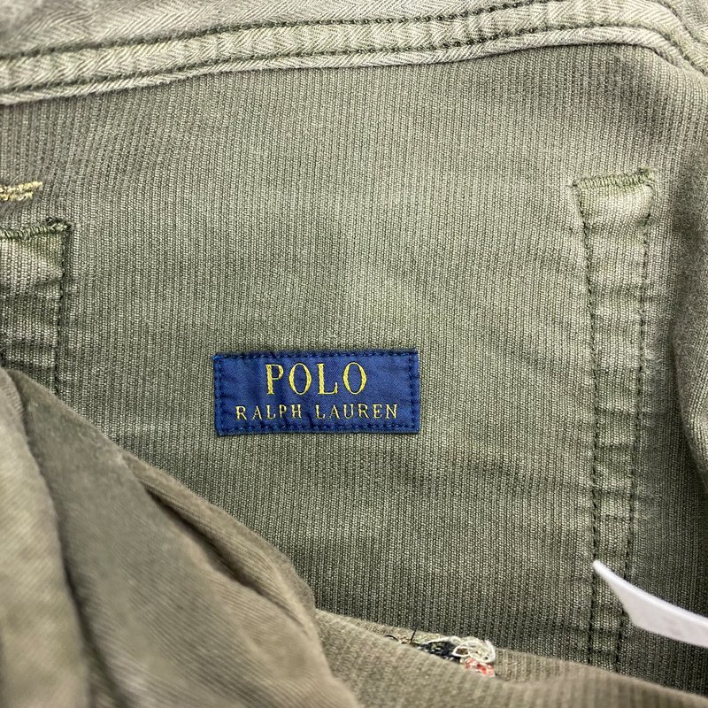 POLO RalphLauren ポロラルフローレン　コーデュロイパンツ　刺しゅう入り　カーキ　#28　中古AB【辻屋質店A2075】_画像7