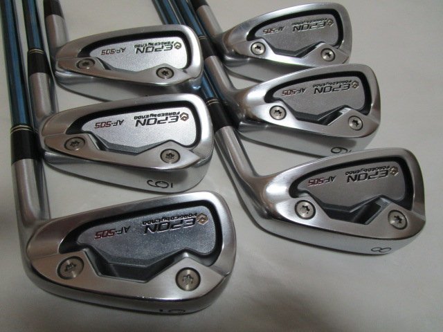 o○ エポン / EPON AF-505アイアン 6本 ALLOY BLUE SORA o○ エポン / EPON AF-505アイアン 6本 ALLOY BLUE SORA