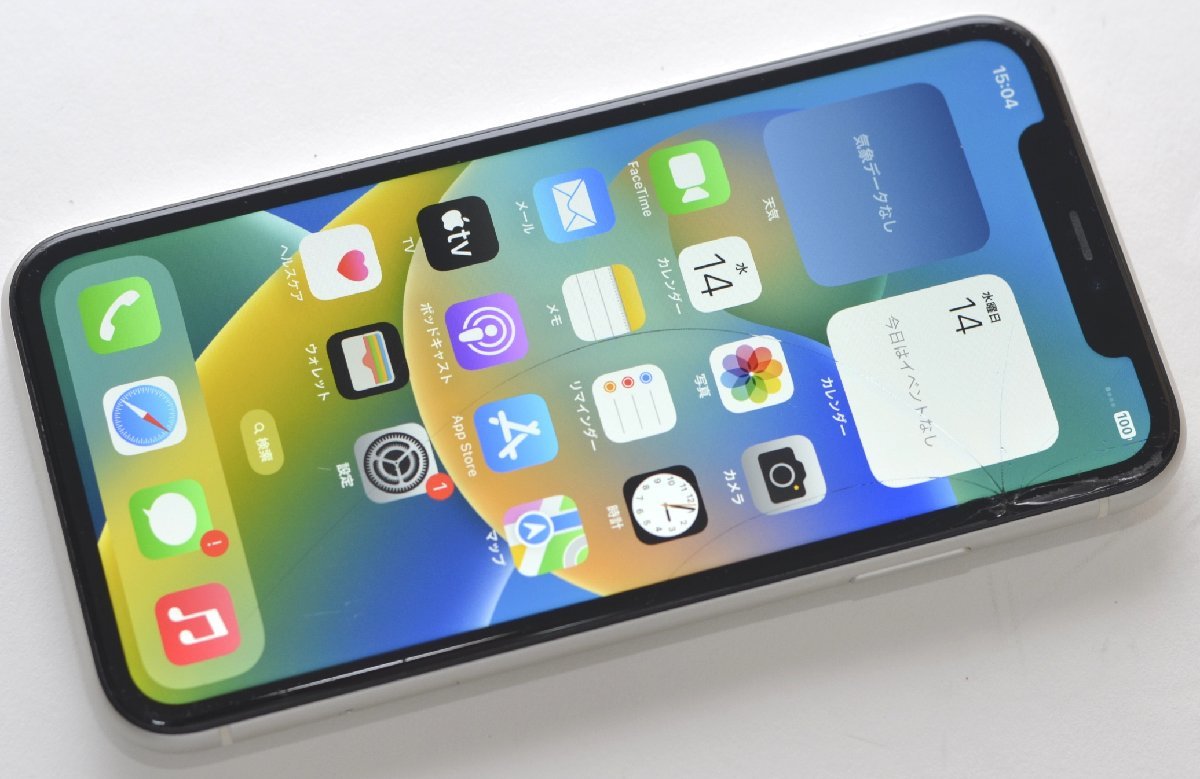 ∞ 1円~最短発送 ジャンク品 SIMフリーiPhone11 128GB MWM22J/A