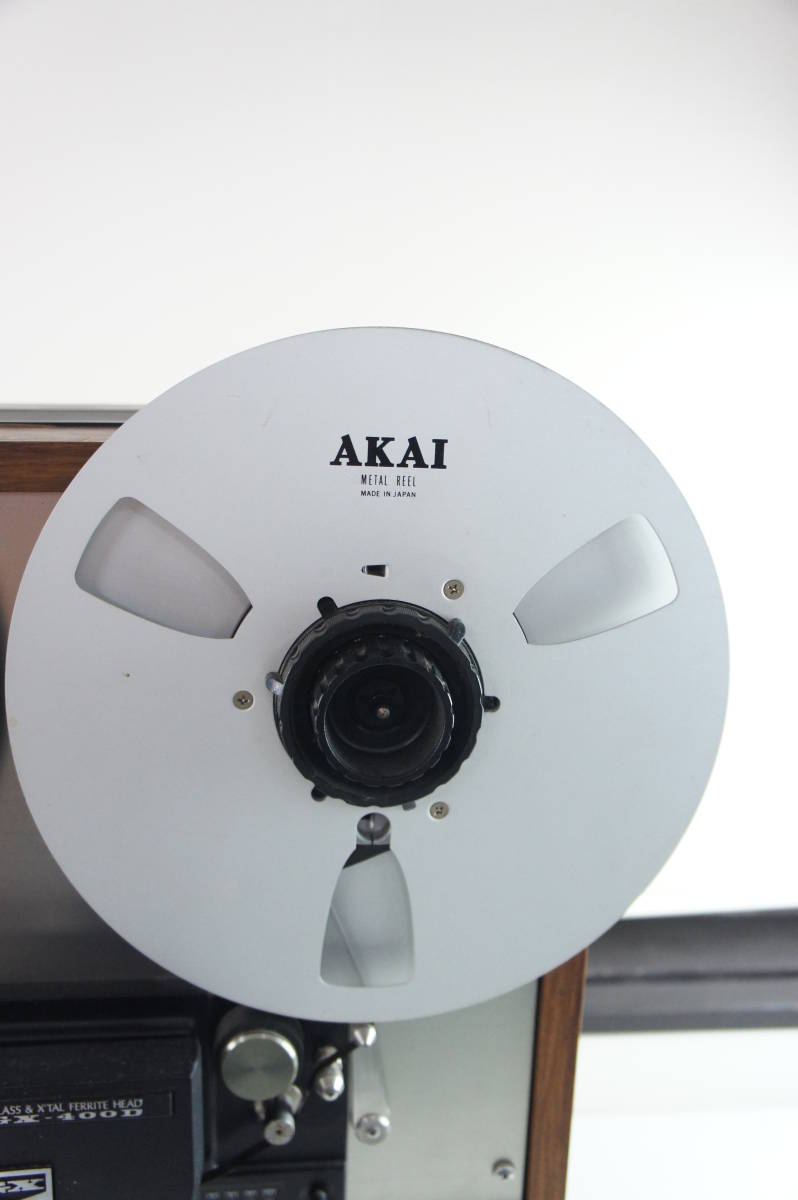 AKAI　アカイ　オープンリールデッキ　GX-400D　PRO　通電確認済み_画像5