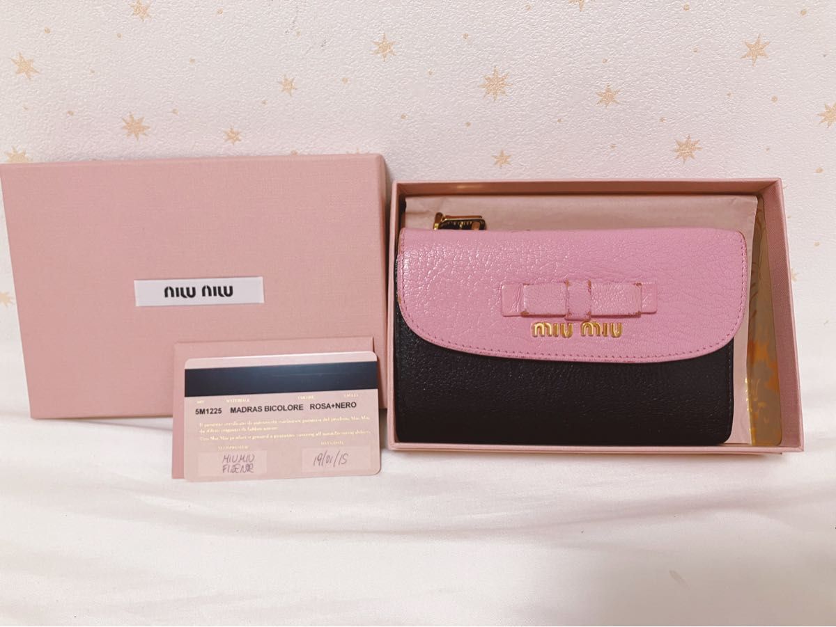 miu miu 5M1225 MADRAS BICOLORE/マドラス 限定色 レディース miu miu 5M1225 MADRAS BICOLORE/マドラス 限定色 レディース