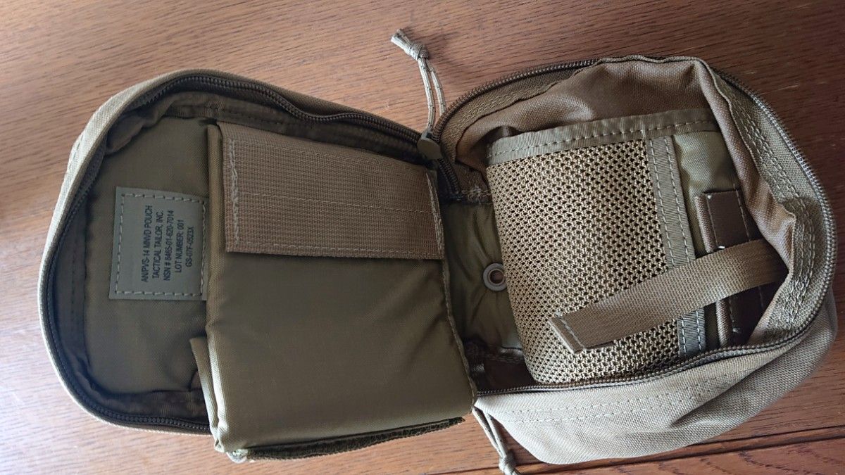 米軍払い下げ品 軍用実物 AN/PVS-14 MNVD POUCH TACTICAL TAILOR製ナイトビジョンポーチ