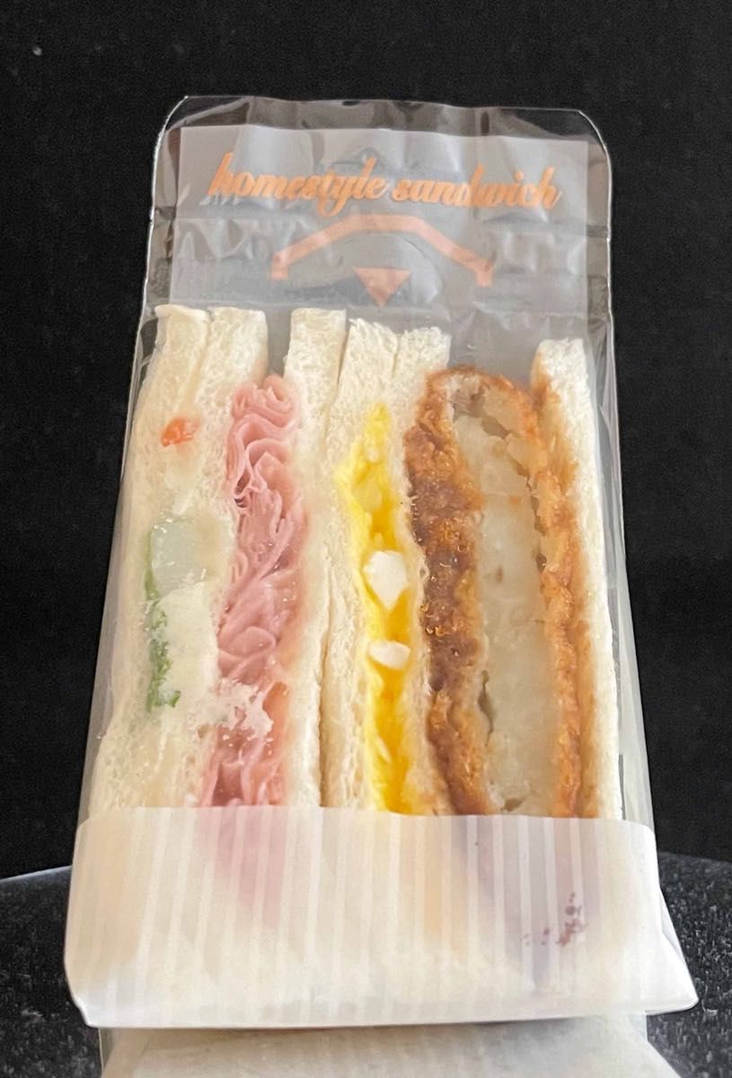 Ｗ三角サンド袋８０mm幅 ６円５０銭／１枚 ２００枚束(包装) 本格的サンドイッチ袋 家庭でも販売用の三角サンドも作れます｜PayPayフリマ