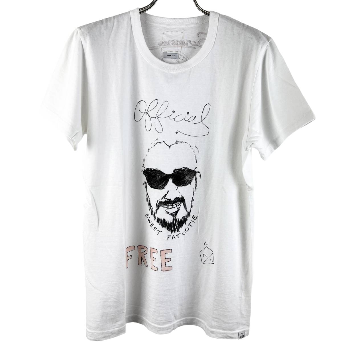 VISVIM(ビズビム) SWEET PATOOTIE OFFICIAL FREE T Shirt (white)