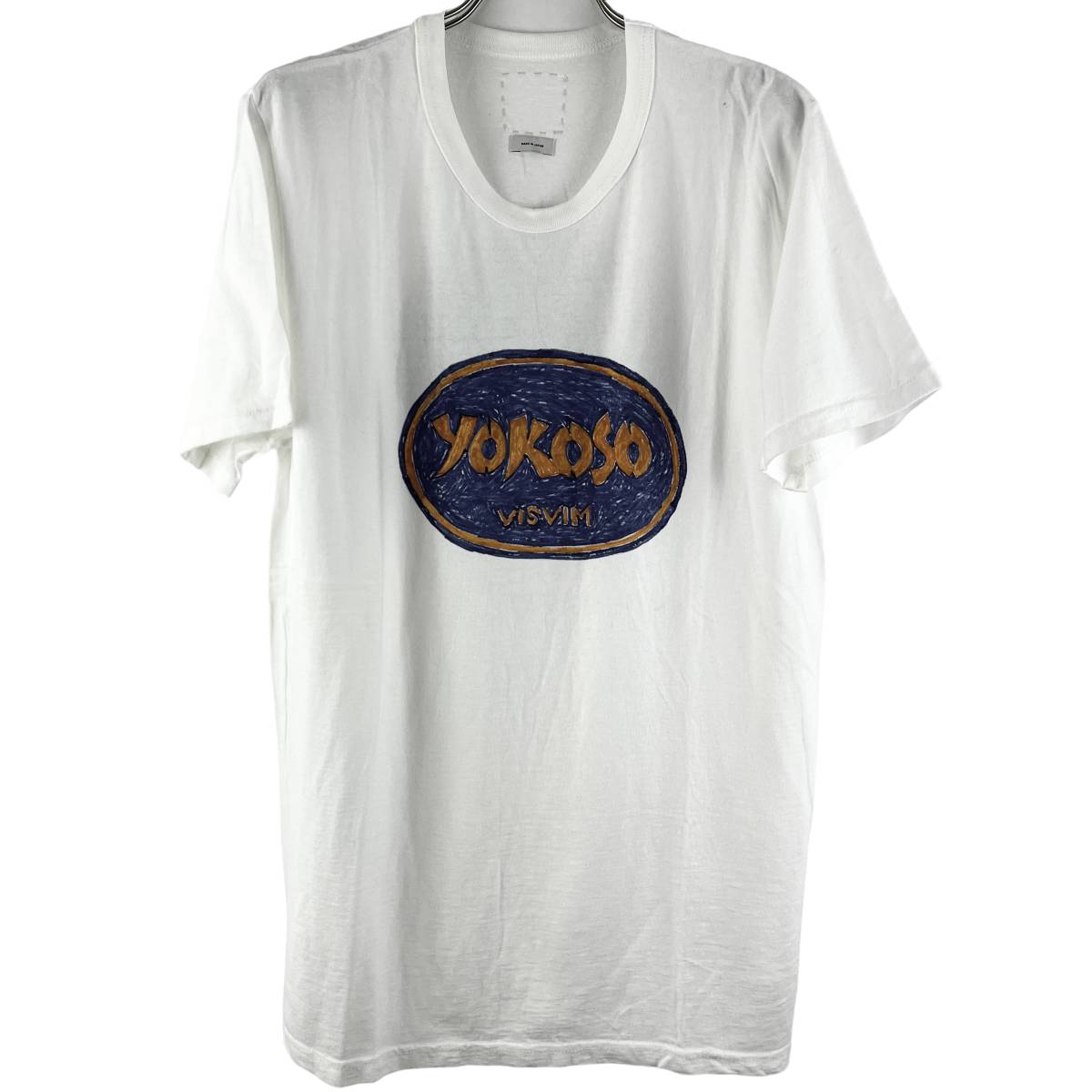 VISVIM(ビズビム) YOKOSO DRAWING T Shirt (white)