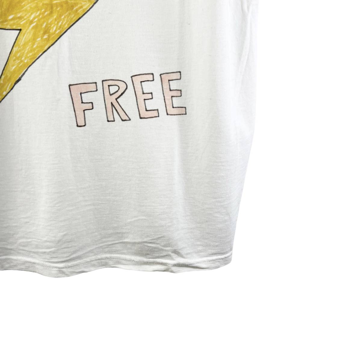 30%OFF】VISVIM(ビズビム) Thunder Drawing T Shirt (white 30%OFF】VISVIM(ビズビム) Thunder Drawing T Shirt (white