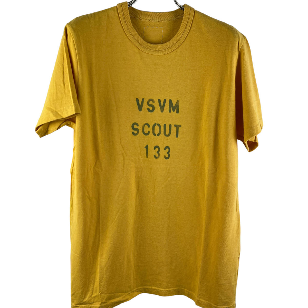 雑誌で紹介された VSVM VISVIM(ビズビム) SCOUT (yellow) Shirt T 133