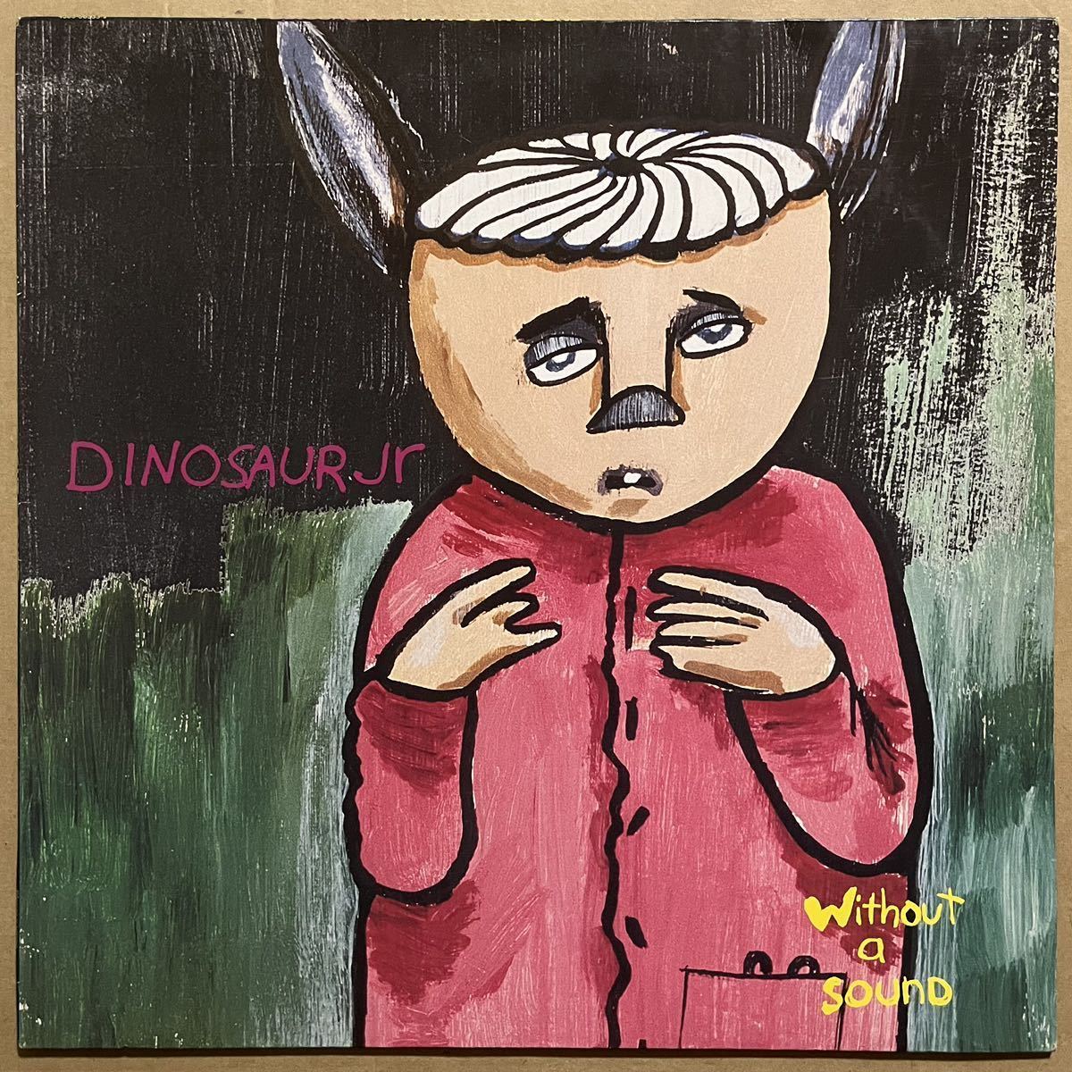 貴重 EUオリジナル盤 DINOSAUR JR WITHOUT A SOUND LP j mascis sebadoh melvins pavement sonic youth mudhoney pixies lemonheads_画像1