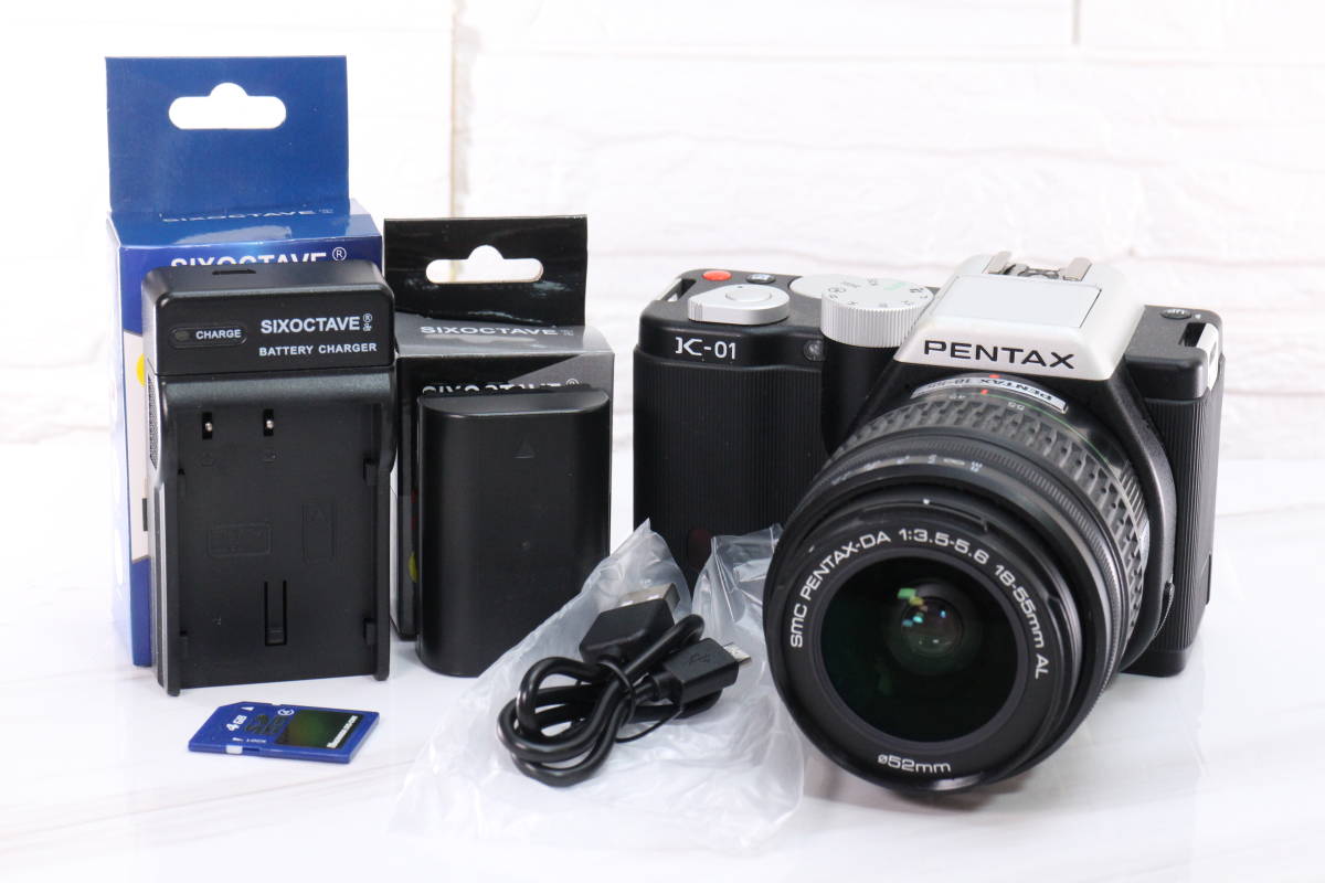PENTAX K-01 セット シャッター数約200回 リコー ペンタックス ミラー