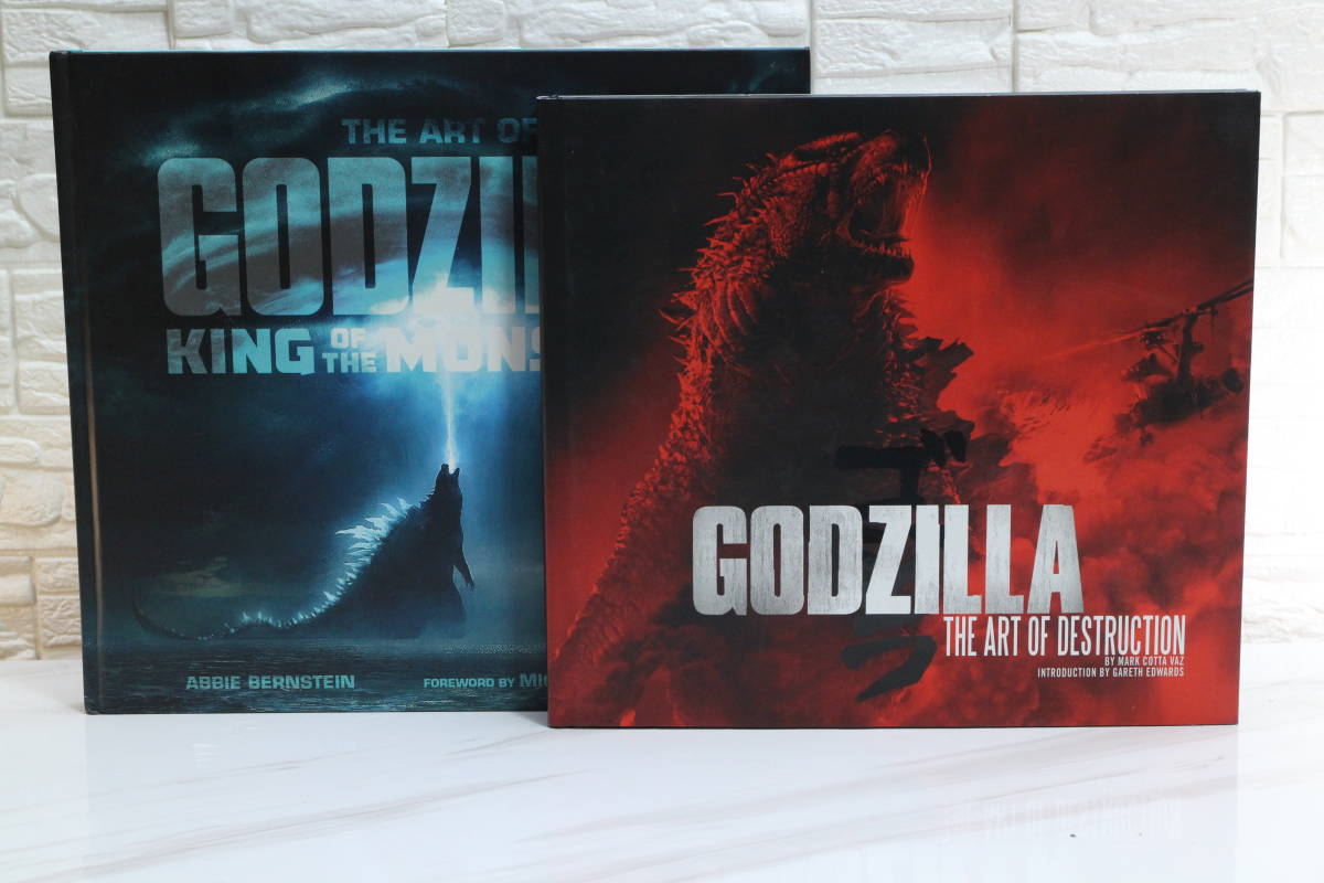 洋書 ゴジラ アートブックセット Godzilla The Art of Destruction The Art of Godzilla: King  of the Monsters