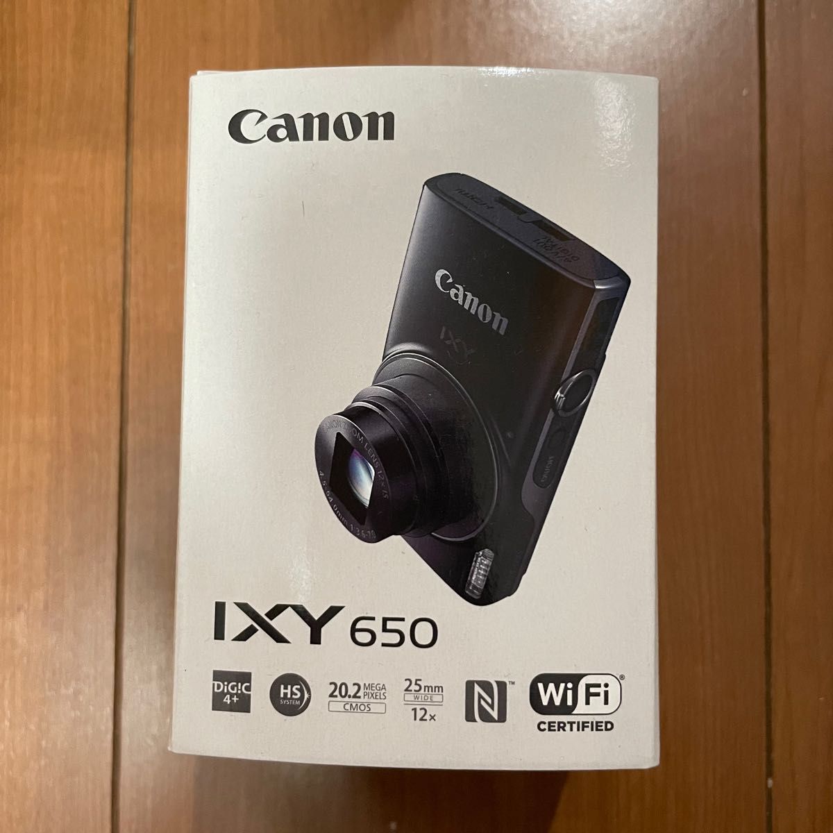 キヤノン Canon コンパクトデジタルカメラ IXY 650 シルバー 光学12倍