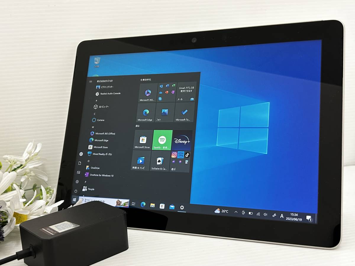 10インチ】MICROSOFT SURFACE GO『Pentium 4415Y 1.6Ghz/RAM:8GB/SSD