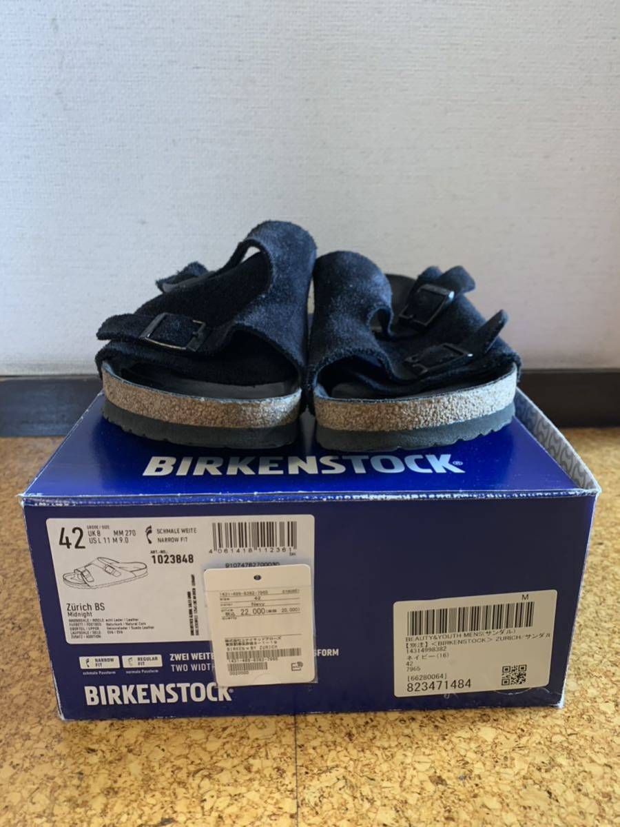 BIRKENSTOCK - ビルケンシュトック チューリッヒ アローズ別注の+