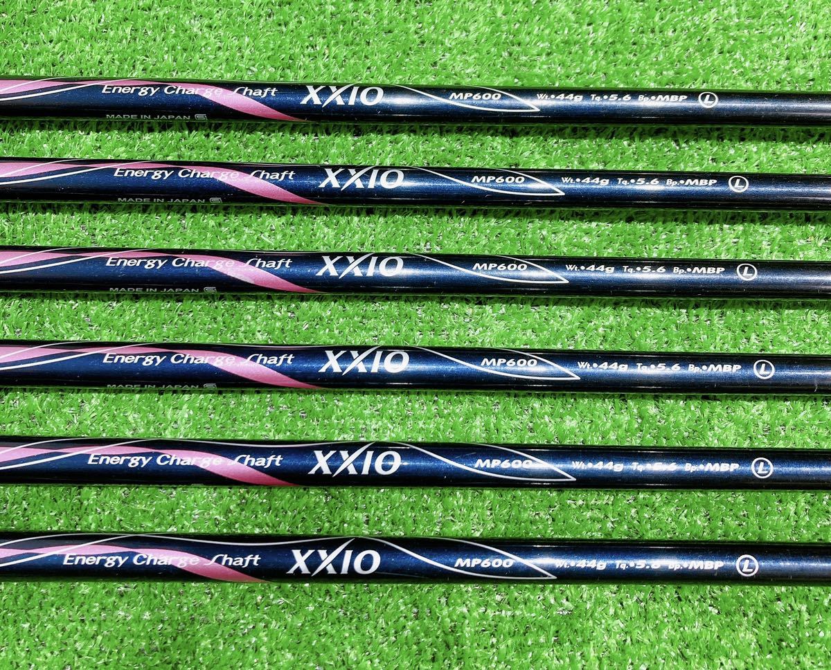 ☆王道 XXIO レディース☆大人気 ゼクシオ 6 MP600 7-9PAS 6本 FLEX L