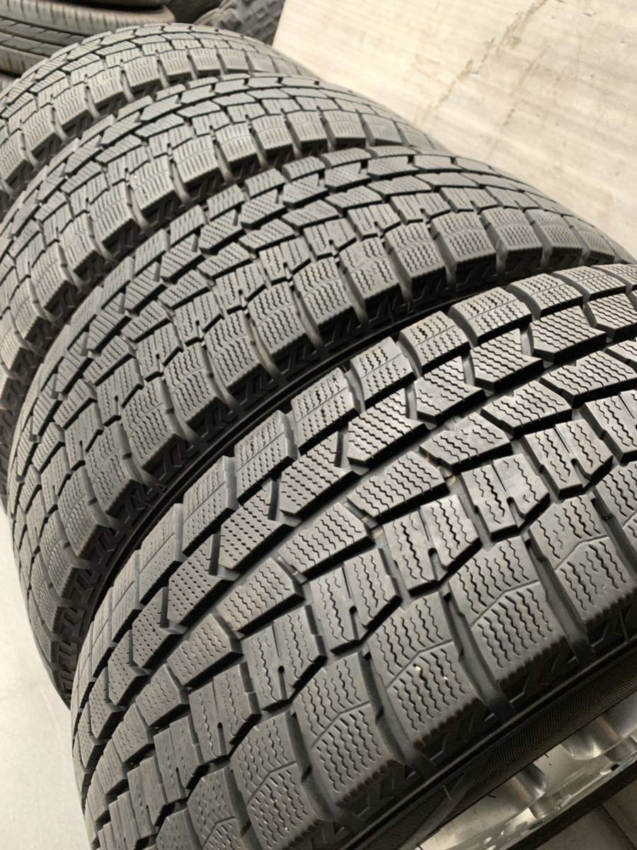 (No-J187)★205/60R16 ダンロップDUNLOP スタッドレス タイヤ★2018年製★ZACK 16x6.5J /PCD114.3 +53 / ハブ73 ★４本セット ★5穴 ★_画像9