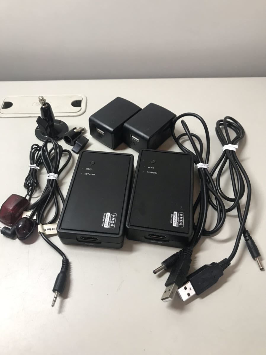 SANWA Supply 400-VGA012 ワイヤレスHDMIエクステンダー 送受信機