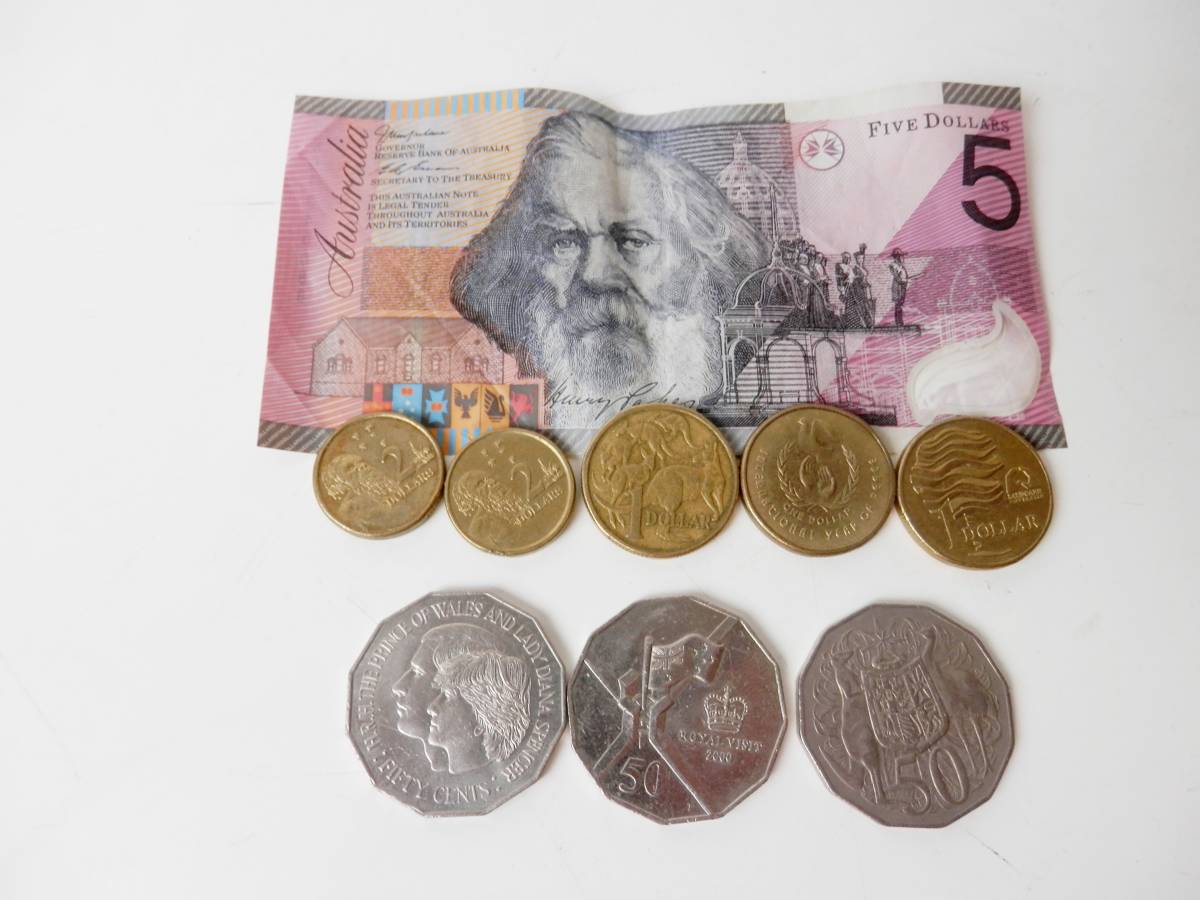 外国貨幣オーストラリア13.50ドル旧貨幣紙幣記念硬貨コインまとめて
