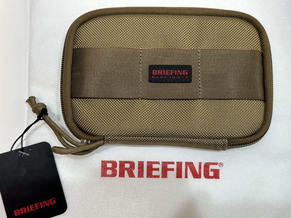 新品】ブリーフィング USA ショートウォレット コヨーテ 財布 希少