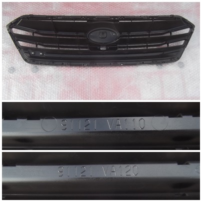 * Subaru VM4/VMG latter term Levorg STi Sport camera for original front grille modified & black center Mark attaching 91121VA110 glossy black *