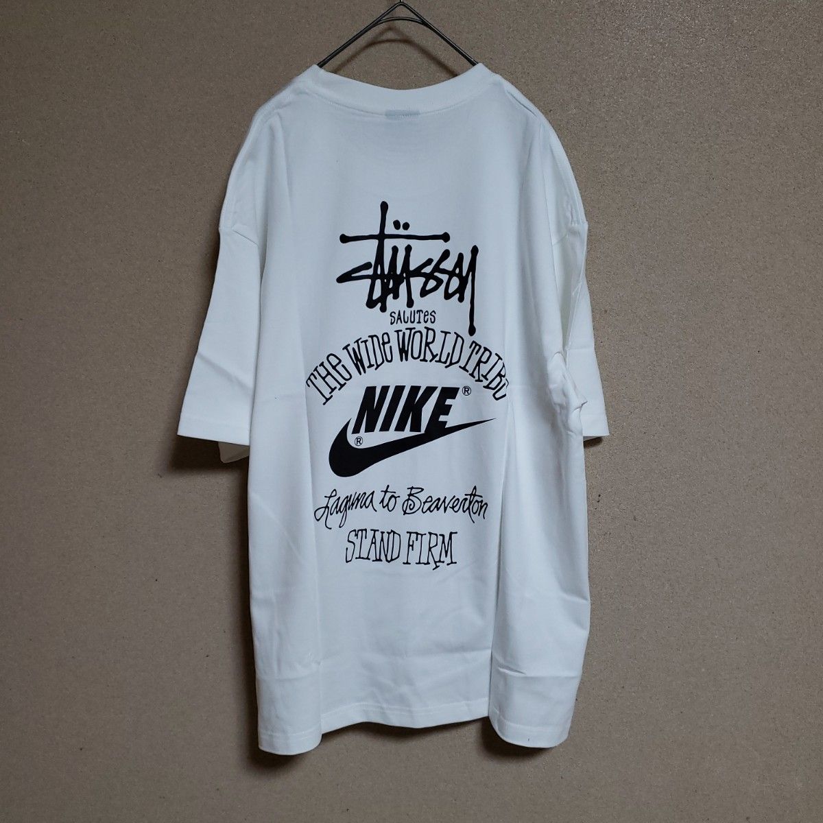 本日発送】 新品タグ付き STUSSY Tシャツ ナイキ コラボ ユニ 本日発送】 新品タグ付き STUSSY Tシャツ ナイキ コラボ ユニ
