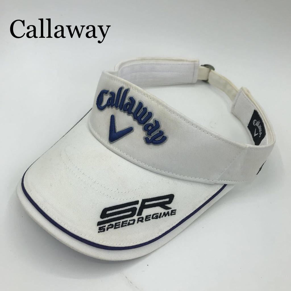 キャロウェイ(Callaway) ロゴ入りサンバイザー